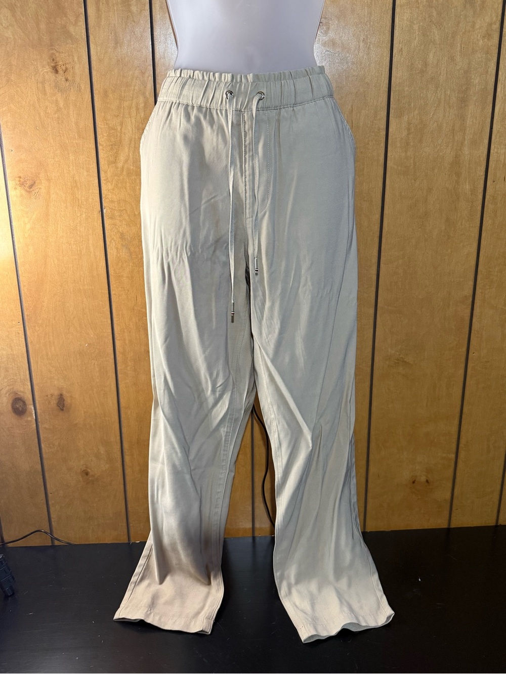 Tommy Hilfiger Light Beige Drawstring Chinos